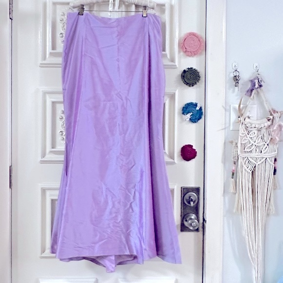Stunning; 2pcFormal Dress “Top+Maxi Skirt” Shiny Fancy Lilac  Special Occasions - Picture 11 of 16